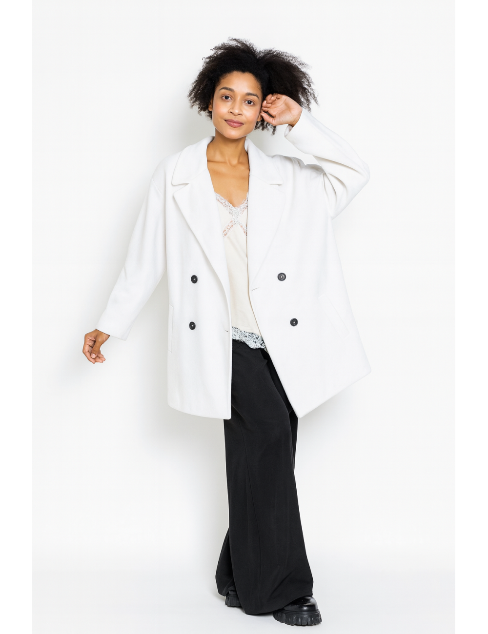 Manteau Mi Long femme pas cher avec -50% sur MisterPrice.fr