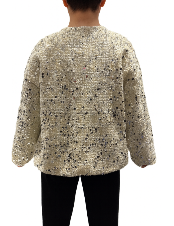 Bomber scintillant femme, veste pas cher pour les fêtes | MisterPrice.fr