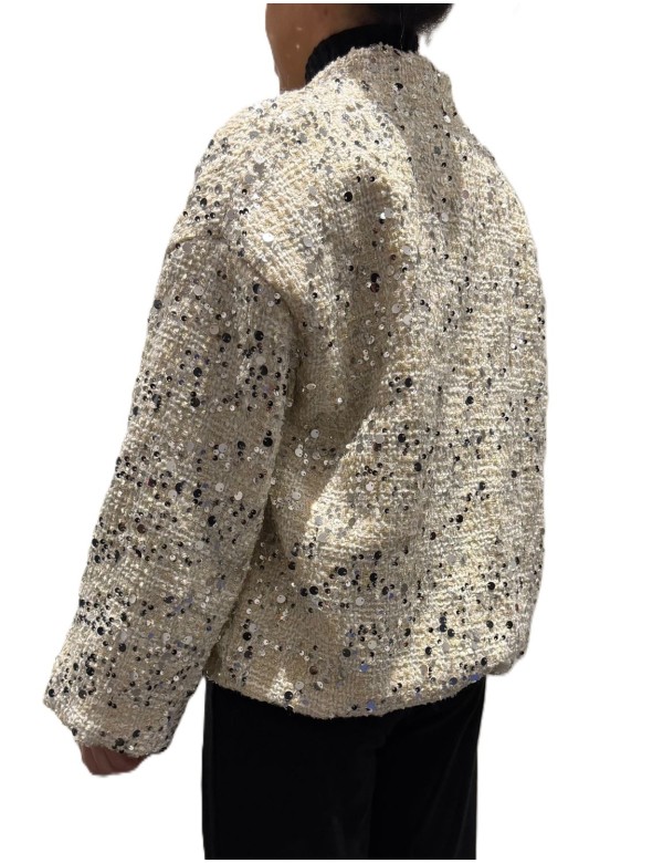 Bomber scintillant femme, veste pas cher pour les fêtes | MisterPrice.fr