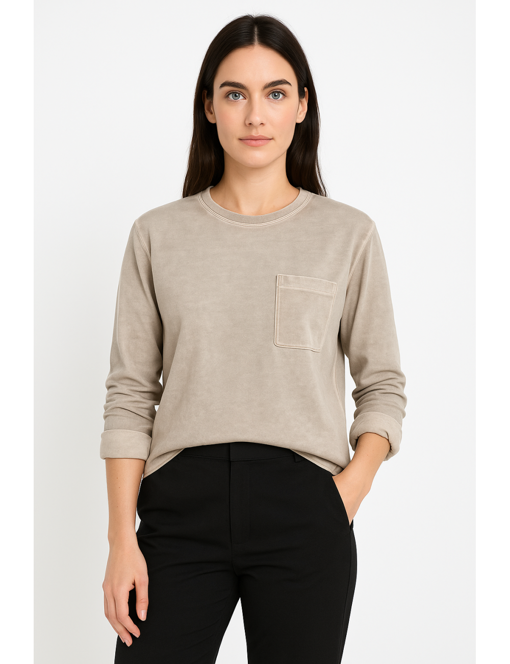 Tee-shirt manches longues de qualité premium pas cher |MisterPrice.fr