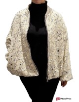 Bomber scintillant femme, veste pas cher pour les fêtes | MisterPrice.fr