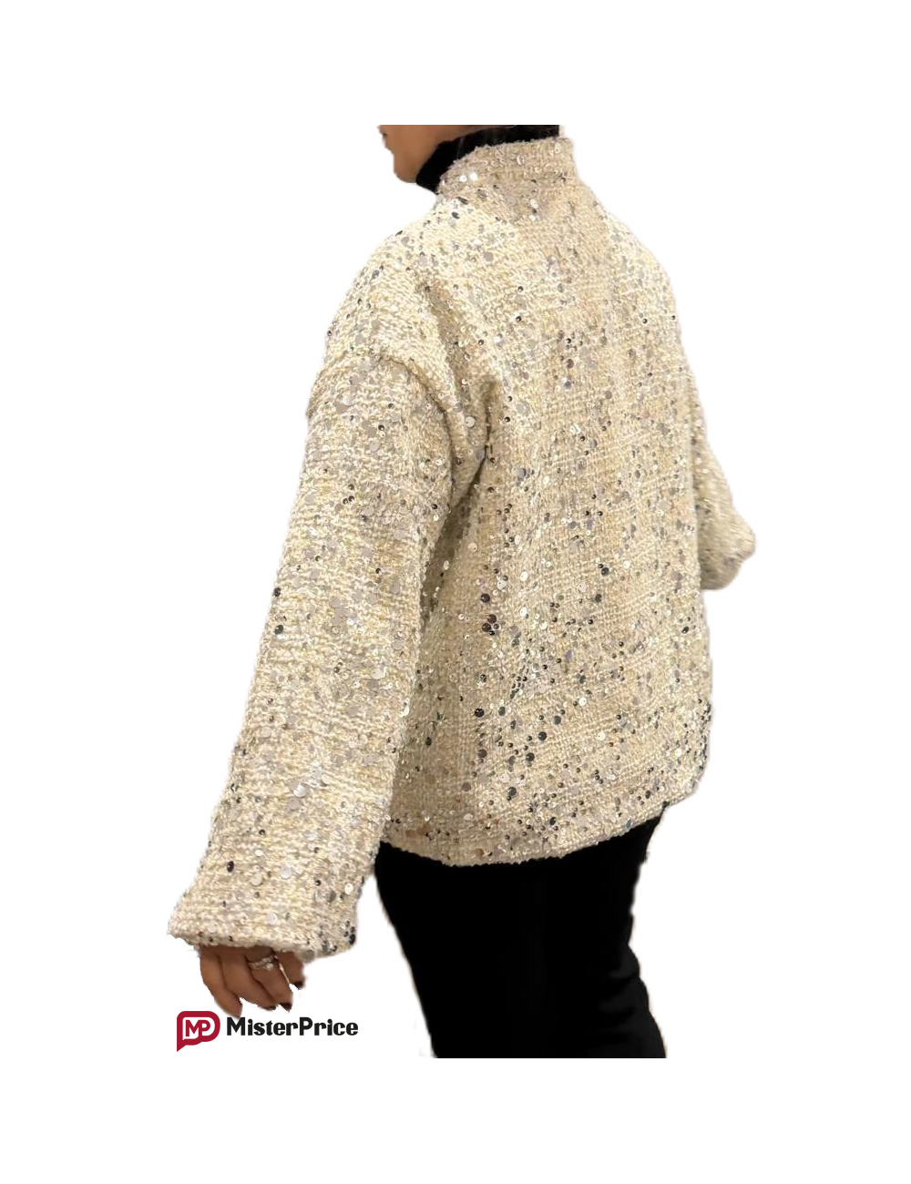 Bomber scintillant femme, veste pas cher pour les fêtes | MisterPrice.fr