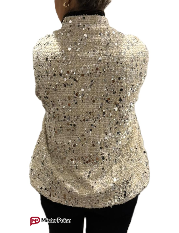 Bomber scintillant femme, veste pas cher pour les fêtes | MisterPrice.fr