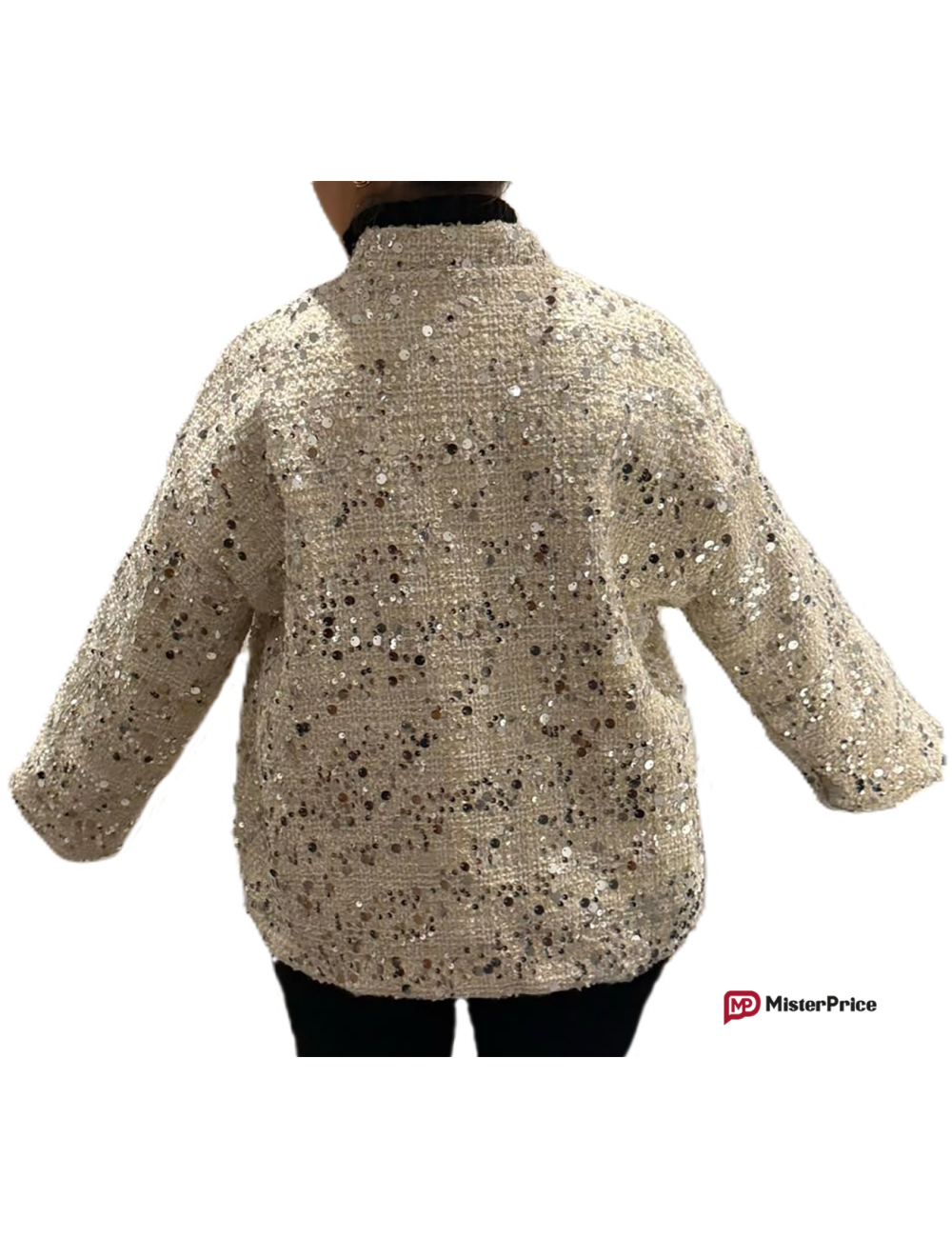 Bomber scintillant femme, veste pas cher pour les fêtes | MisterPrice.fr