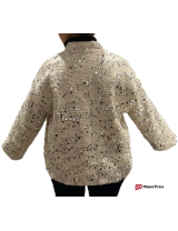 Bomber scintillant femme, veste pas cher pour les fêtes | MisterPrice.fr