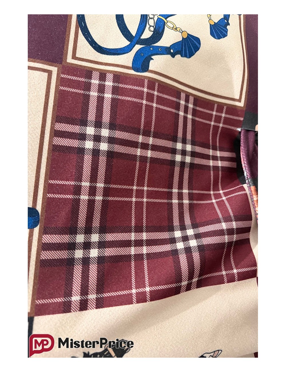 Cape femme imprimée avec ceinture à - 50 % | MisterPrice.fr