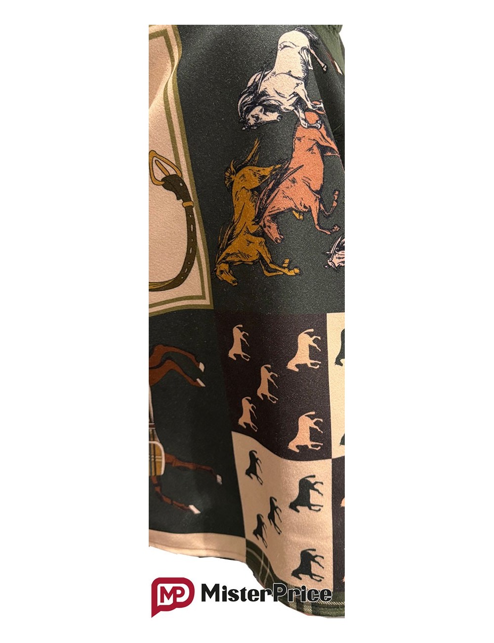 Cape femme imprimée avec ceinture à - 50 % | MisterPrice.fr