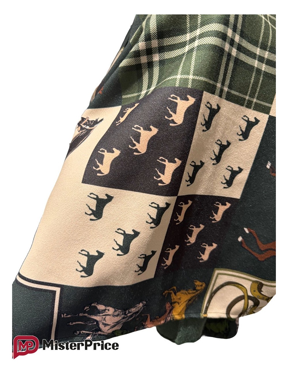 Cape femme imprimée avec ceinture à - 50 % | MisterPrice.fr