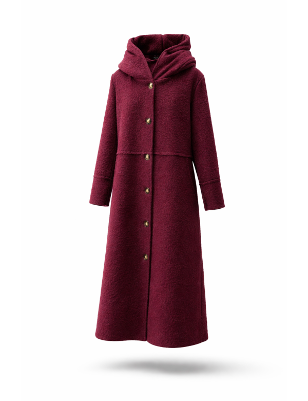 Manteau long à capuche femme à Prix Imbattable -50% | MisterPrice.fr