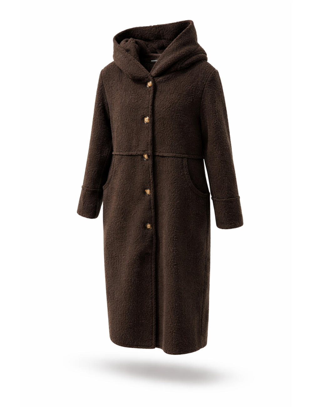 Manteau long à capuche femme à Prix Imbattable -50% | MisterPrice.fr