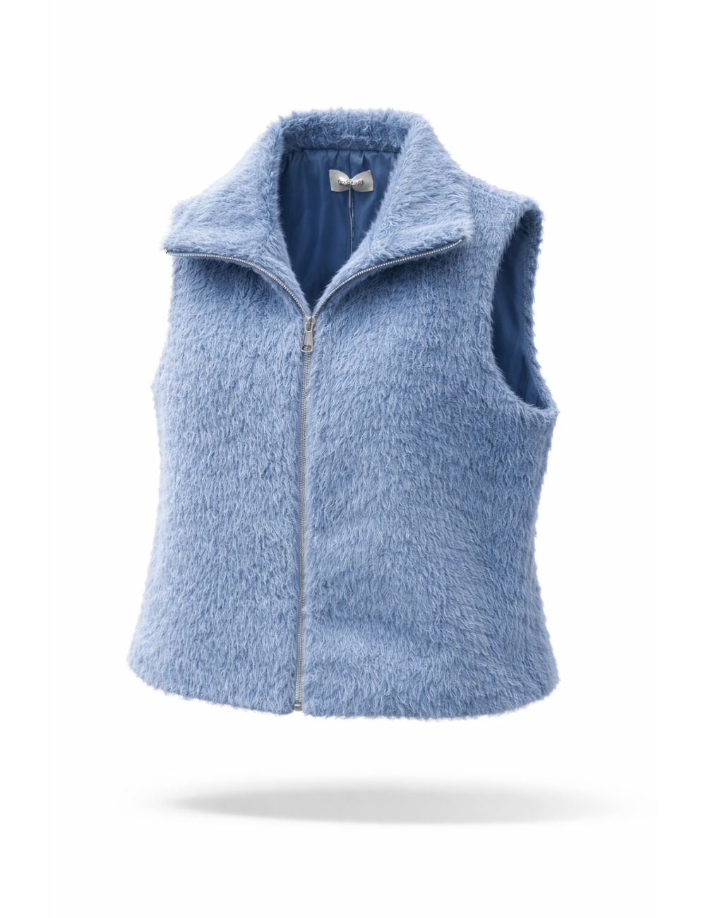 Gilet sans manche Effet Fourrure