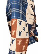 Cape femme imprimée avec ceinture à - 50 % | MisterPrice.fr