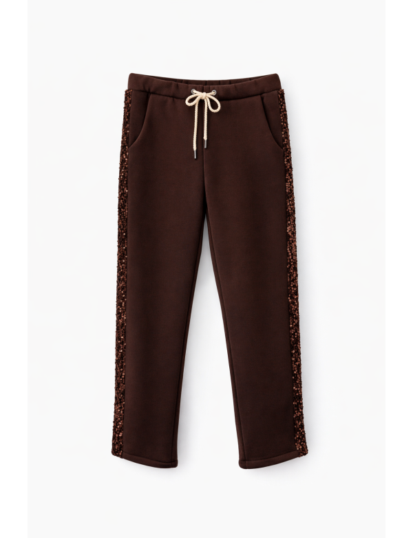 Ensemble sweat à capuche et pantalon à Paillette | MisterPrice.fr